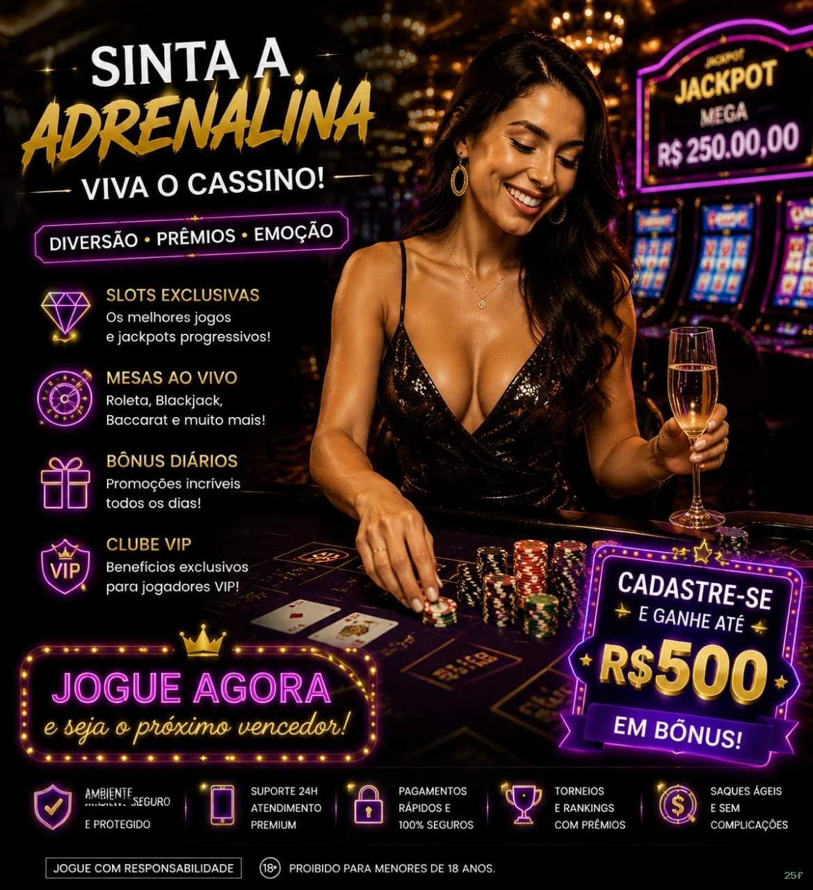 Saque PIX 25f